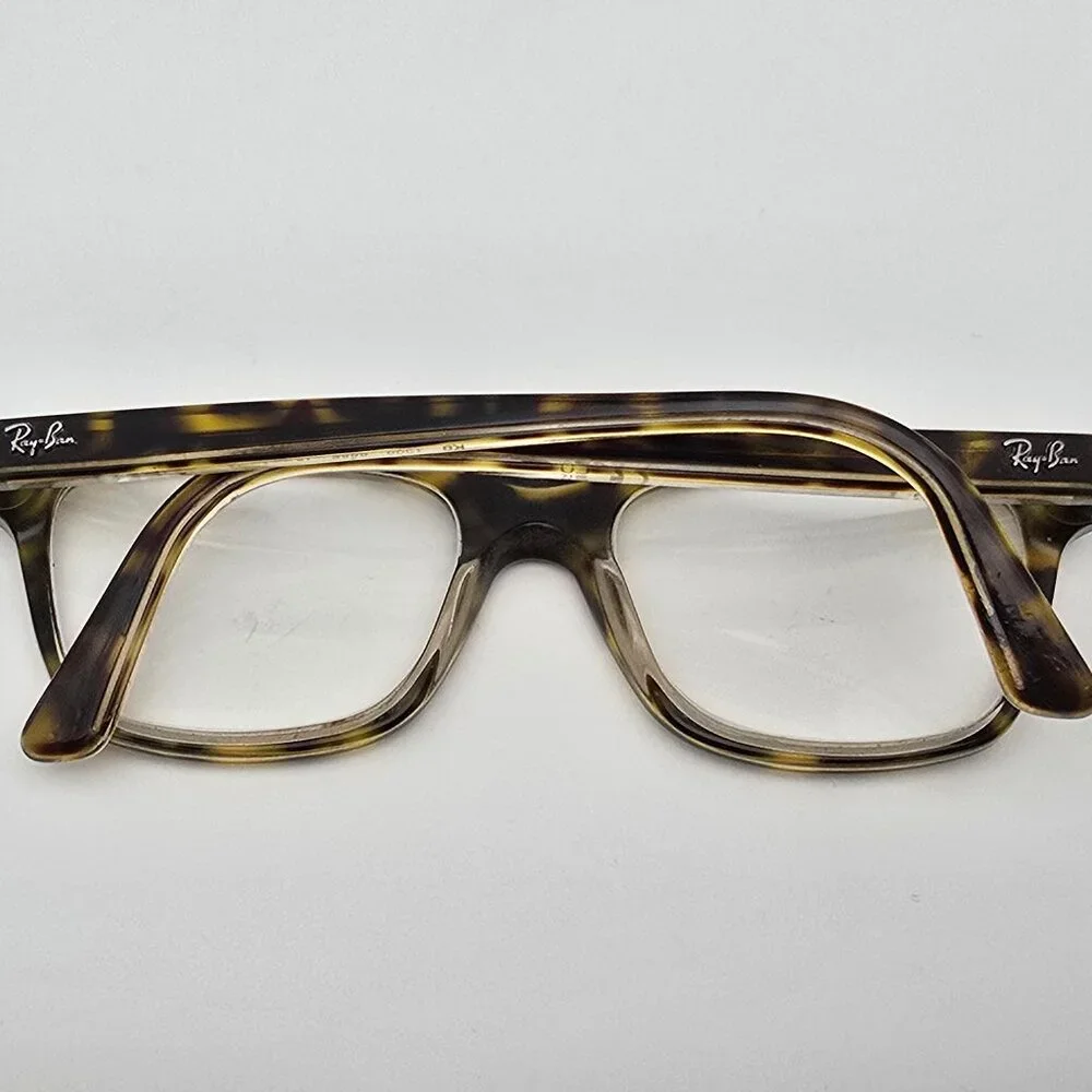 Ray-Ban Kids RB1536 3602 Dark Havana Eyeglasses Frame w/ Flexhinge and Case 48mm